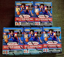 2021-22 NBA Basketball Panini Prizm Blaster Box.   LOT OF 5