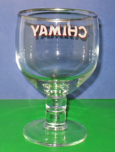 Chimay Trappist Ale Belgian Beer Chalice Goblet Belgium 6" - 第 2/4 張圖片