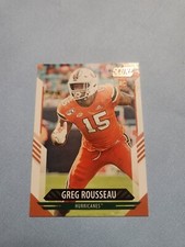 GREG ROUSSEAU  2021 PANINI  SCORE  RC #345 MIAMI/BUFFALO