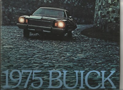 1975 Buick Brochure with Electra, Riviera, Regal, Century, Skylark, Skyhawk 