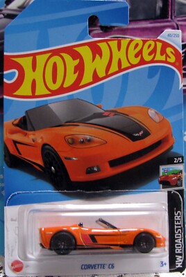 Hot Wheels Corvette C6 40/250 HW Roadsters 2/5 Auto 1:64 2024
