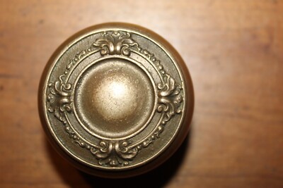 Antique 2-1/2'' Entry Nantes by Sargent H-45310 C:1910 Cast Bronze Knob T-191