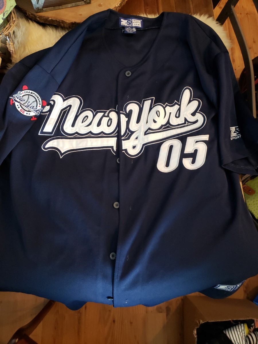 NEW YORK Championship 05 Zam Sports BASEBALL stitched JERSEY