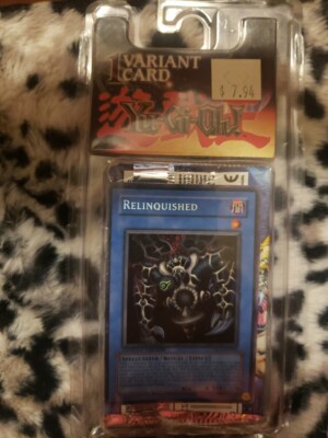 Yugioh Legacy Of Darkness 1st Edition Booster Pack  Plus 1 Variant Card Relinqui