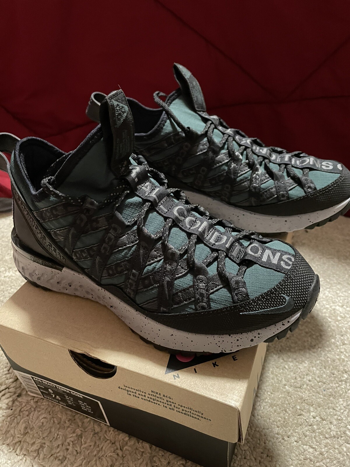 Men's Size 6 Nike ACG REACT Terra Gobe 