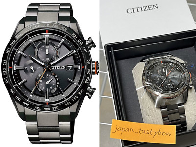 CITIZEN ATTESA Eco-Drive AT8185-62E Direct Flight Solar Men's