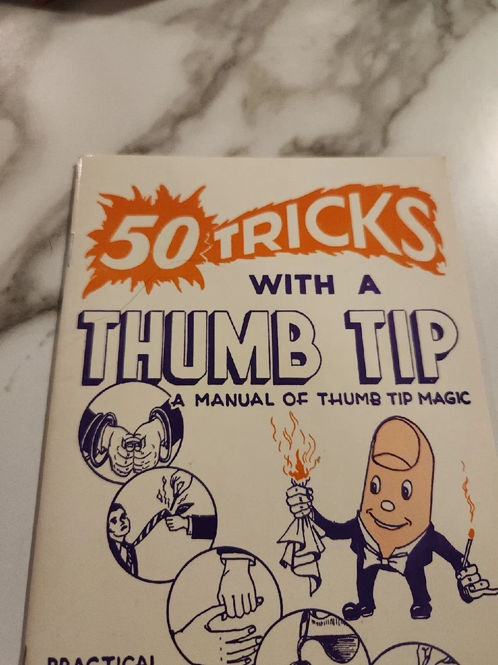 Milbourne Christopher 50 TRICKS WITH A THUMB TIP :  A Manual of Thumb Tip Magic Foto 4 de 4