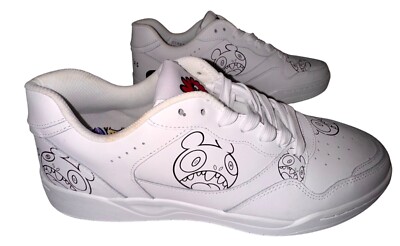 Skechers Mens Size 12 Sneakers Street Koopa-Volley Vexx Gasp White