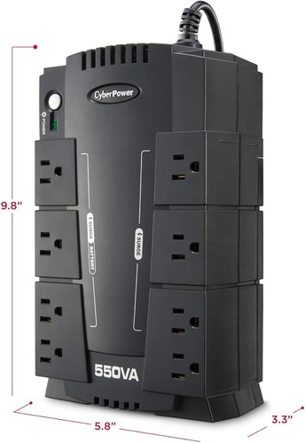 Reliable 550VA Standby UPS with 8 Outlets and USB for Seamless Protection - Picture 7 of 10