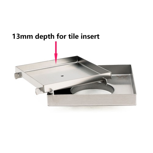 600-900mm 304 Stainless Steel Tile insert Linear Shower Grate Floor Waste Drain - Picture 26 of 65