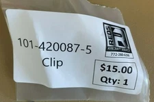 101-420087-5 Stringer Clip, Drilled, New