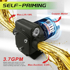 110V AC Automatic Gasoline Fuel Transfer Pump with Forward and Reverse Pumpin...