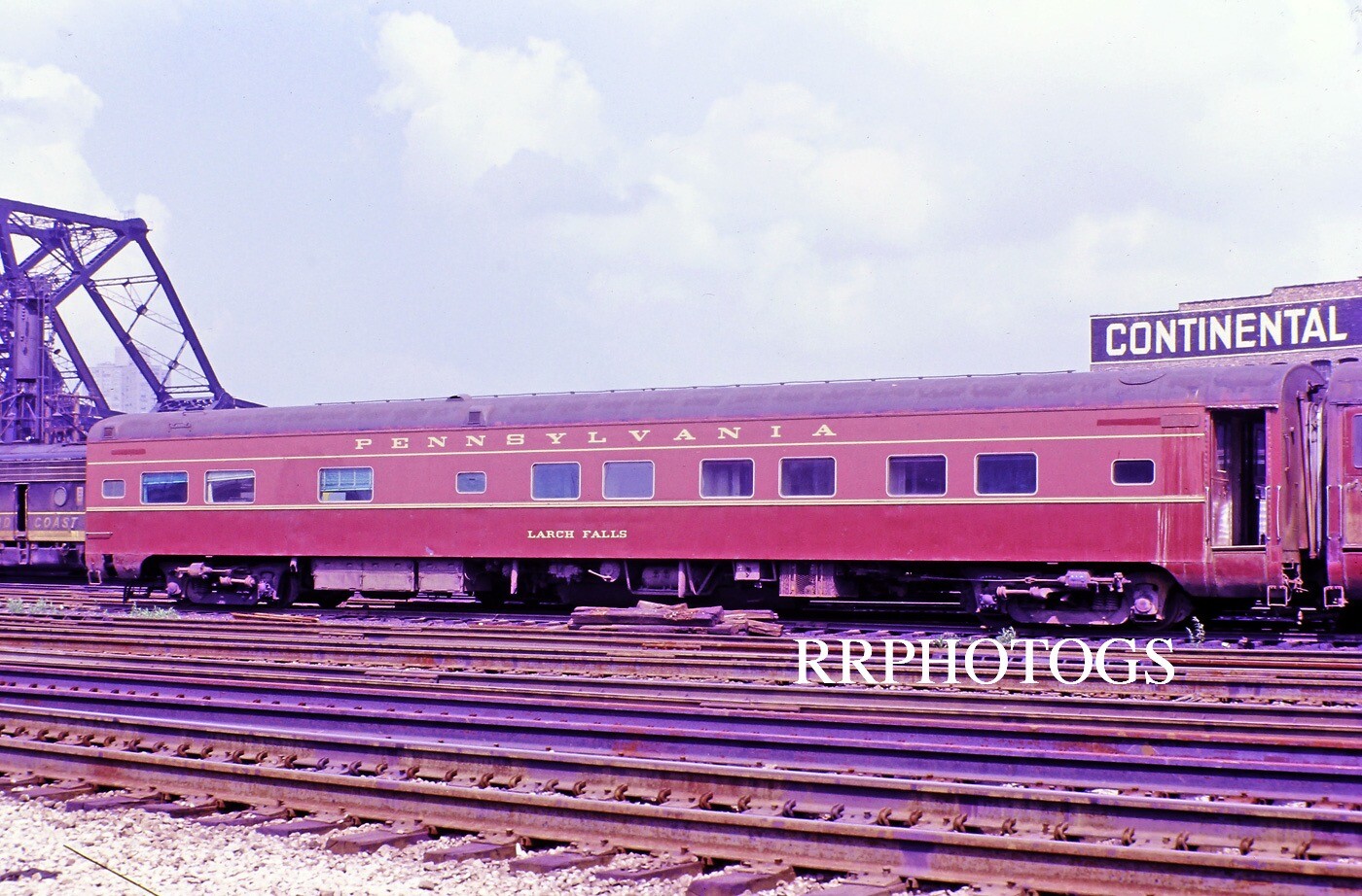 RR PRINT PENNSYLVANIA RR PRR PC PASSENGER SLEEPER CAR Larch Falls eBay