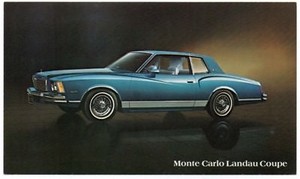 1978 chevrolet monte carlo landau coupe promotional dealer postcard unused ex ebay details about 1978 chevrolet monte carlo landau coupe promotional dealer postcard unused ex