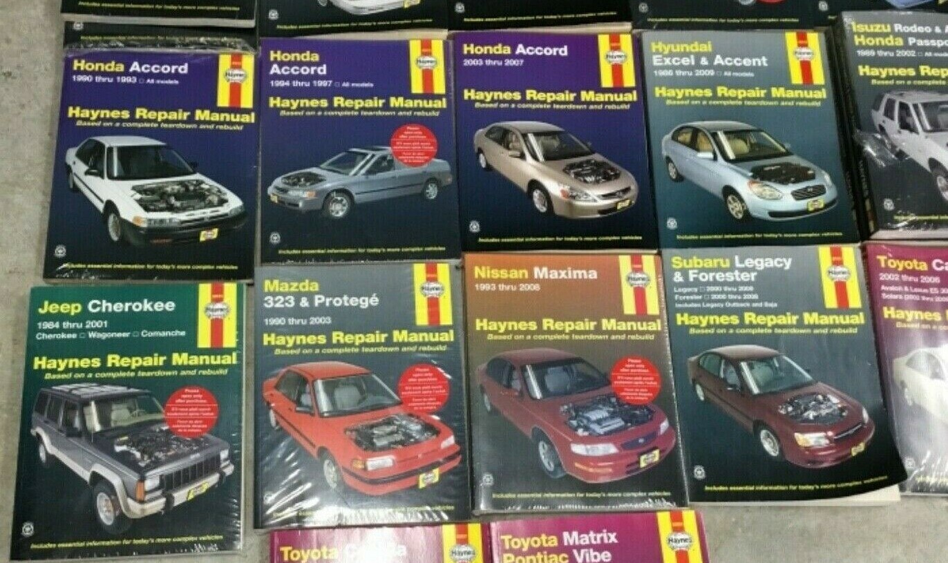 Hayes Repair ManualsChevy,Dodge,Honda,Jeep,Mazda,Subaru,Toyota & More 19 Total eBay