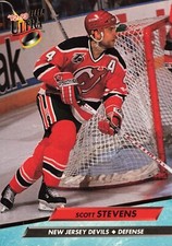 SCOTT STEVENS 1992-93 Fleer Ultra #119 New Jersey Devils NHL Hockey Card