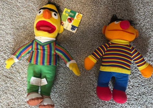 Sesame Street Bert & Ernie Plush Stuffed - Picture 2 of 3