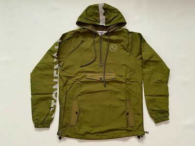 Stonevale Green Graphic Hoodie Pullover Size S