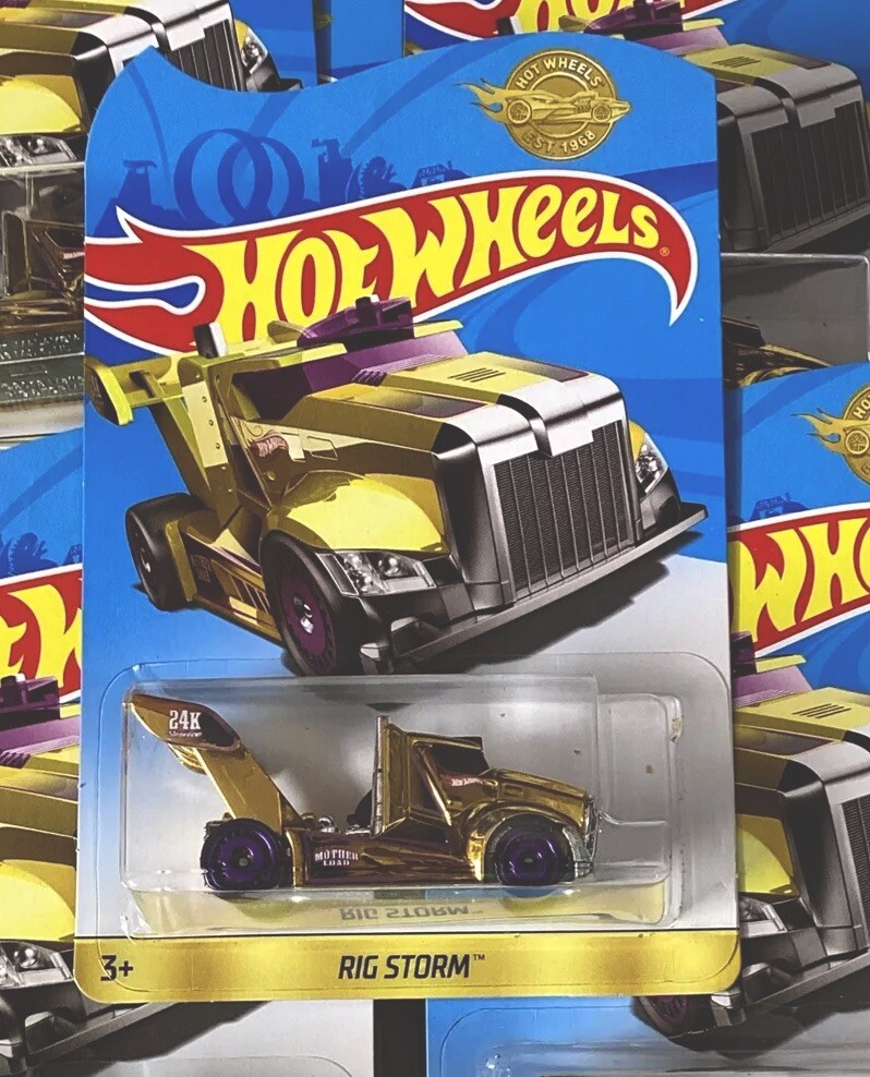 HOT WHEELS RIG STORM MOTHER LOAD LIMITED EDITION GOLD  EDITION 2019 New Sealed
