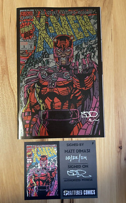 UNCANNY X-MEN #1 SHATTERED VARIANT NYCC **FOIL** Signed COA