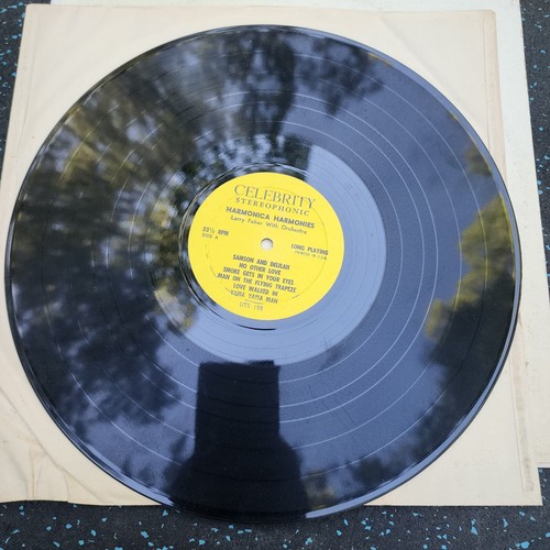 Larry Faber Harmonica Harmonies Celebrity Records Vinyl LP Record Album - Foto 3 di 4