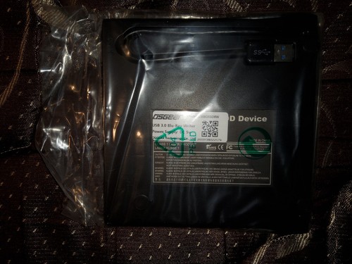 OSGEAR Internal 9.5mm slim Super Multi DVD Rewriter. Open Box - Picture 3 of 4