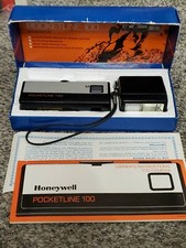 Honeywell Pocketline 100 Camera In Box w/ Flash Instructions Vintage Photography