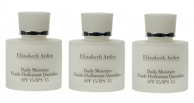 Elizabeth Arden Daily Moisture Fluide Hydratant Quotidien SPF 15  50ml NEW