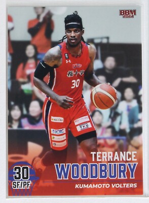 TERRANCE WOODBURY - 2024 B.LEAGUE Basketball Trading Card 1st Half