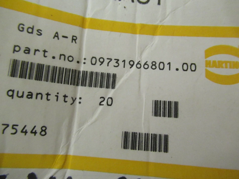 9731646801 09731966801 96 Way Right Angle DIN 41612 Header Socket HARTING x2pcs - Image 4 of 4