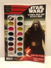 Star Wars Ultimate Paint Box Activity Book, Paint Palette Included, Ages 3+ NEW