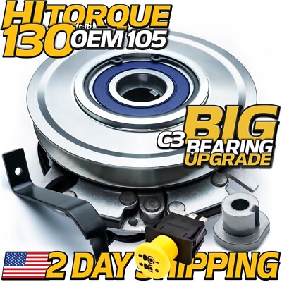 HiTorq Clutch & 20A PTO Switch for John Deere L120 L130 G110 L2048 L2548 GY20878