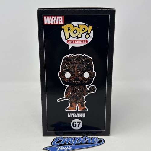 M'Baku #67 Black Panther Art Series Walmart Funko Pop! Free Shipping - Picture 2 of 6