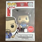 Funko Pop! WWE Big Boss Man #135 GameStop Exclusive Vinyl Figure