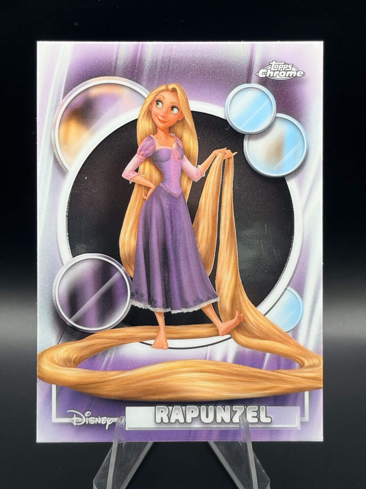 2026 Topps Chrome Disney Rapunzel #188 Tangled Base Card