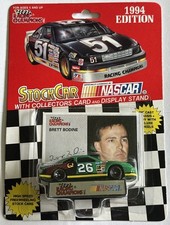 Racing Champions 26 Brett Bodine 1994 NASCAR Quaker State Thunderbird Backwards