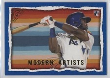 2020 Topps Gallery Modern Artists Blue 27/99 Yordan Alvarez #MP-13 uu6