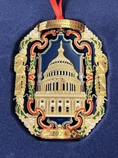 United States US House Of Representatives 2024 Christmas Holiday Ornament