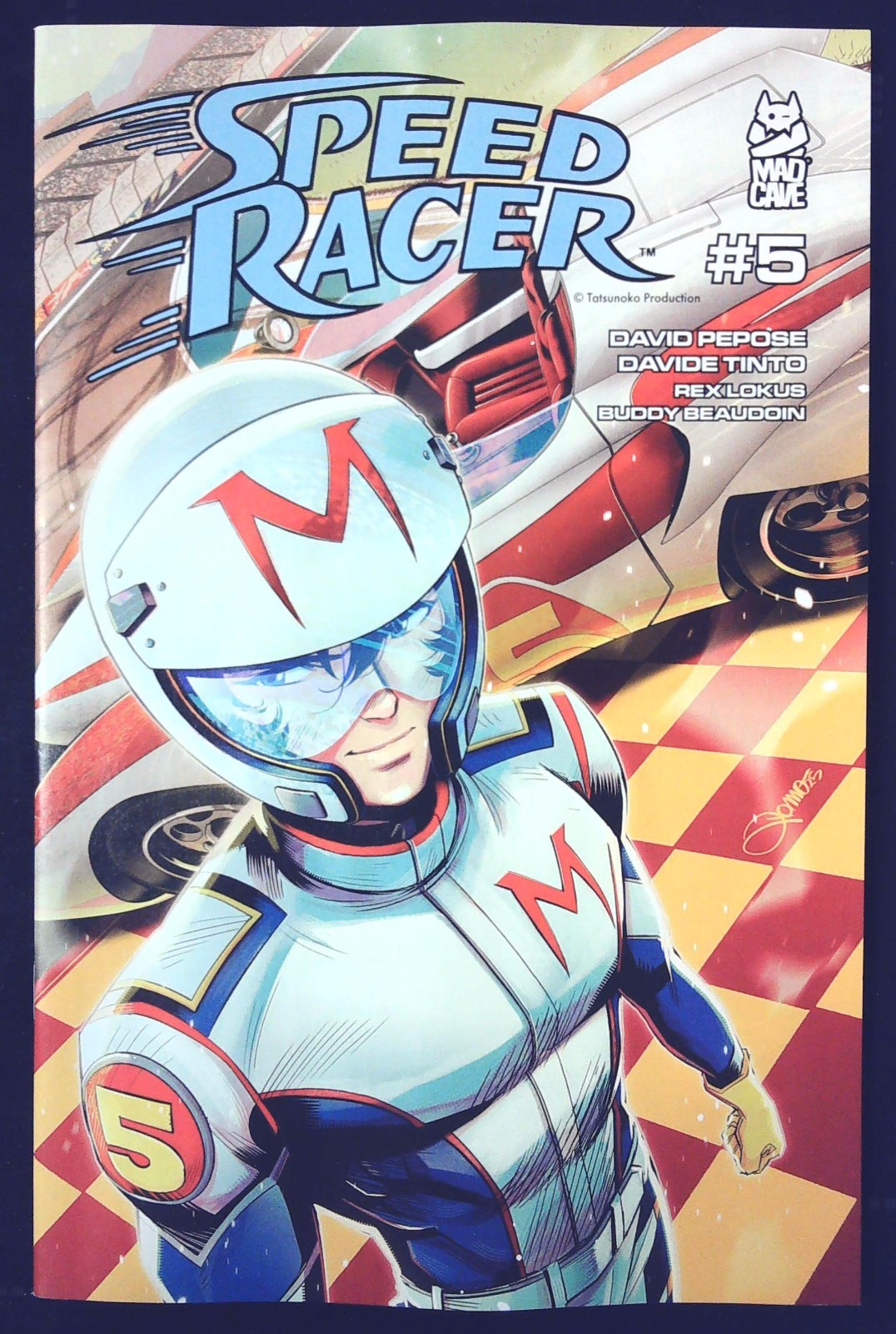 SPEED RACER #2 - RARE 1 10 BATISTA CAR MAGAZINE HOMAGE VARIANT - MAD ...