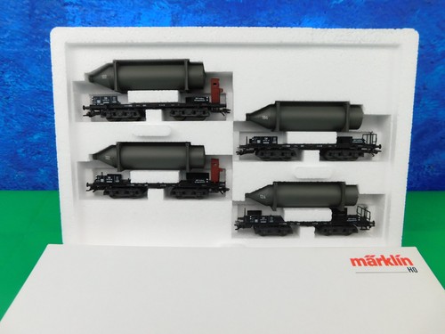 F24 Märklin H0 Güterwagen Set 48250 Carbid-Flaschenwagen KKK OVP TOP | Condition: Gebraucht
