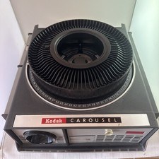 Vintage Kodak Carousel Slide Projector Model 550 w/ Remote, No Cord, No Box