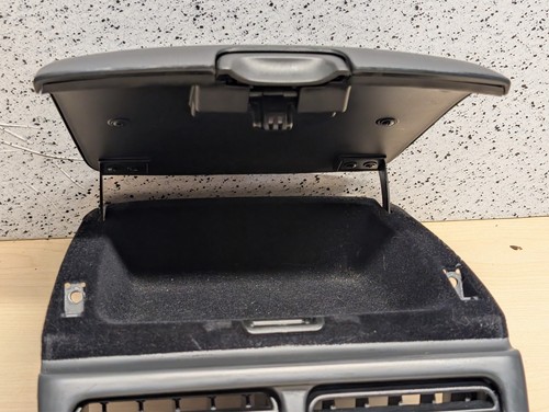 1998-2002 Subaru Forester Impreza Center Dash Air Vents Storage Cubby Black - Picture 2 of 10
