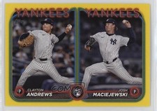 2024 Topps Update Rookie Combo Yellow Clayton Andrews Josh Maciejewski 10z2