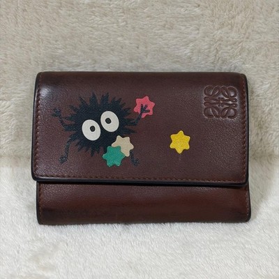 LOEWE Studio Ghibli Collaboration Spirited Away Susuwatari Compact Wallet Japan