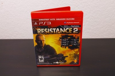 PS3 Resistance 2 GH Game CIB Mint Disc Manual Insert Clean & Tested