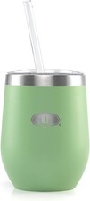 GSI Outdoors Glacier Stainless Tumbler 12 oz Peppermint Vacuum Insulated 63353