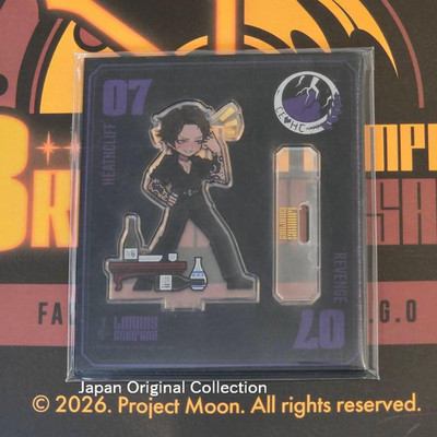 Limbus Company Heathcliff Acrylic Stand 3rd Anniversary From Japan