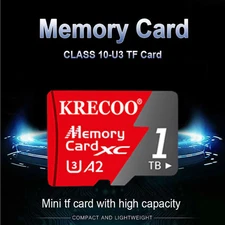 1TB Ultra MicroSD 64GB 128GB 256GB Class 10 A2 U3 SD Memory TF Card Reader Lot