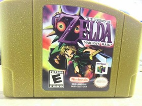 Legend of Zelda-Majora's Mask 64 Games For Nintendo N64 USA Version - Tested