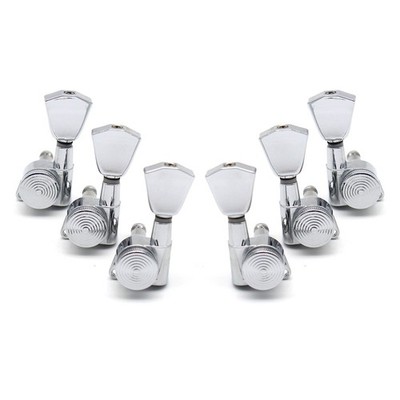 Lock Wilkinson JIN HO Tuners 3x3 Guitar Locking Tuners for Les Paul  JN04 Chrome